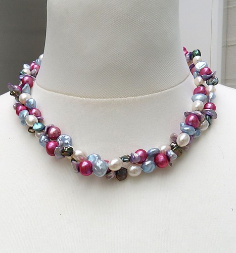 Collana perle acqua dolce - collana, d'acqua