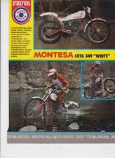 PUBBLICITA'  TEST MOTO MONTESA
