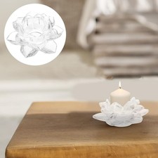 Portacandele Loto in Vetro