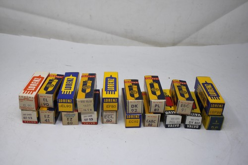 Raccolta tubi tube - tube, telefunken