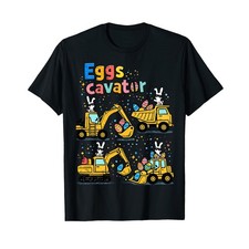 T-shirt bambino escavatore
