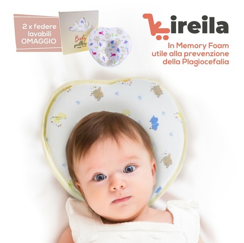 Cuscino neonato plagiocefalia - ,