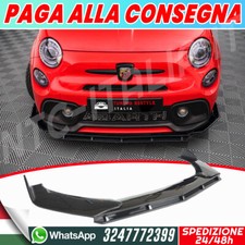 Fiat 500 Abarth Sotto Paraurti Anteriore *SPORT STYLE* ABS Spoiler Lucido LIP -