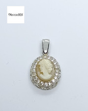 Ciondolo pendente cammeo su