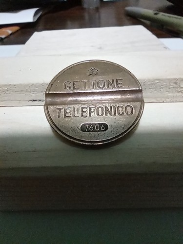 Gettone telefonico 7606 - telefonico,