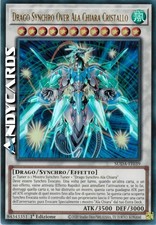 DRAGO SYNCHRO OVER ALA CHIARA CRISTALLO • Ultra R • SUDA IT039 • 1Ed • Yugioh!