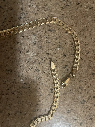Catena maglia cubana - cubana, vero