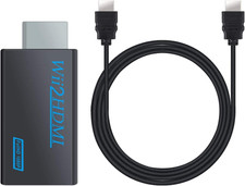 Wii to HDMI Convertitore Wii 2 HDMI Wii a HDMI 1080P/720P Adattatore Con Audio J