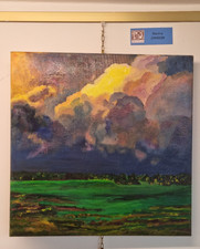 Olio Su Tela spessa Marina