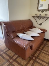 Divanetto Vintage in Pelle con