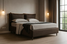 Letto HALEM artigianale con box contenitore ( varie misure)