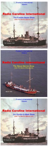 Pirate radio caroline after - radio, 67