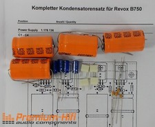 Kit Condensatore Alimentatore per Studer Revox B750