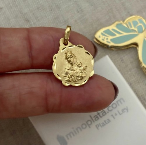 Medaglia scapolare argento - medaglia,