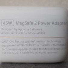 apple alimentatore caricabatterie magsafe 2 45W A1436 2015 power adapter T tip