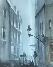 Dipinto ad olio paesaggio