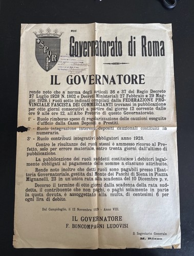 Documento storico