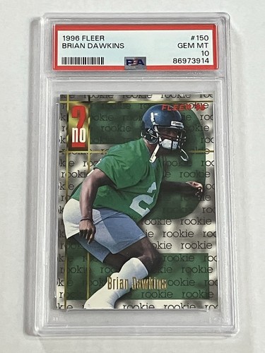 Fleer brian dawkins - fleer, #150