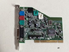 Scheda audio vintage PCI 3D