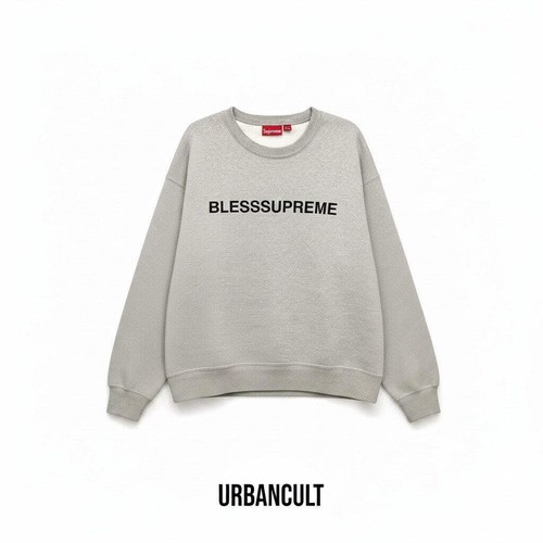 Felpa supreme bless crewneck - 'bless',