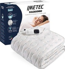 IMETEC SCALDASONNO SINGOLO ADAPTO 100% COTONE ITALIANO RISCALDAMENTO RAPIDO