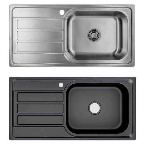 Lavello cucina 100x50 acciaio