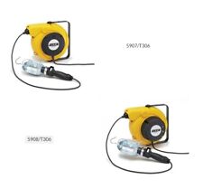 ZECA 5907 5908 AVVOLGICAVO AVVOLGITUBO ELETTRICO CON LAMPADA T306