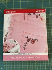 telaio husqvarna Viking Metal Hoop 18x13 Cm