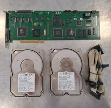 Vintage 1998 IBM SCSI System Hard Disk Raid Server Ide Ata HD 4.5 Gb PCI Card PC