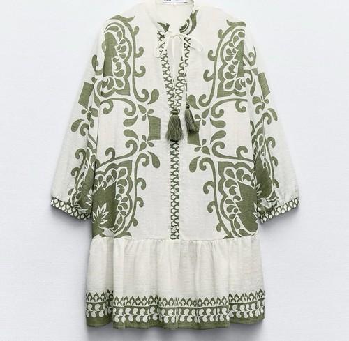 Mini abito zara avorio - mini,