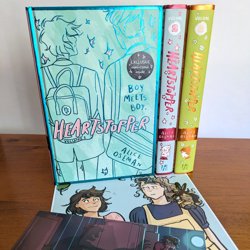 Signed heartstopper hardcover - signed,