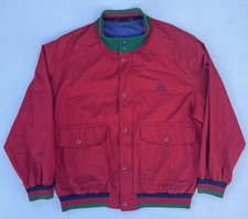 Giacca Bomber Baracuta Etichetta Verde Rosso Stile Harrington XL