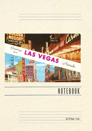 Vintage lined notebook - lined,