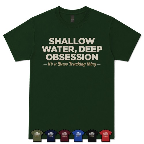 Maglietta shallow water deep - shallow, water,