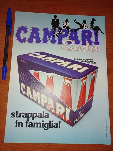 Pubblicità campari soda - pubblicità,,
