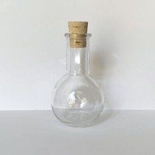 Bottiglia in vetro da 100 mL "SFERICA" con tappo sughero per olio ecc bomboniera