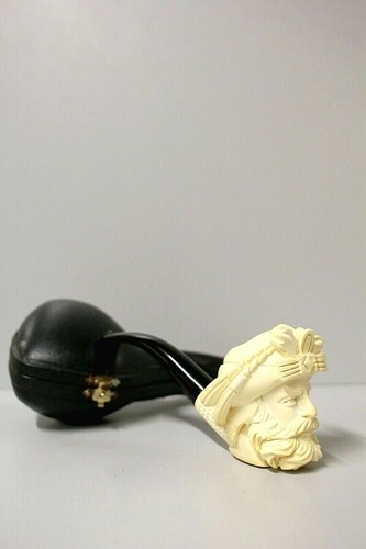 Pipa scolpita meerschaum - pipa,