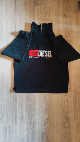 Maglione diesel pile nero - pile,