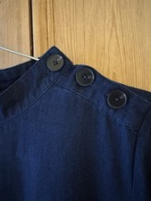 Abito Brindisi Giapponese Indaco Morbido Denim Cotone Twill-14 Generoso-Bellissimo