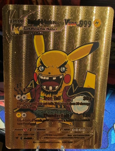 Pikachu marshall gold foil - marshall,