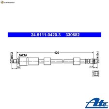 TUBO FRENO 24.5111-0420.3 PER