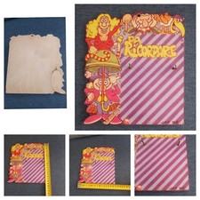 RARO struttura con gancetti legno compensato Da Ricordare Jacovitti Jac 95 Frade