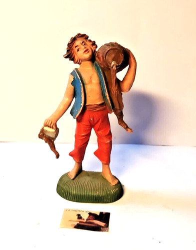 Pastore figurino per presepe - per,