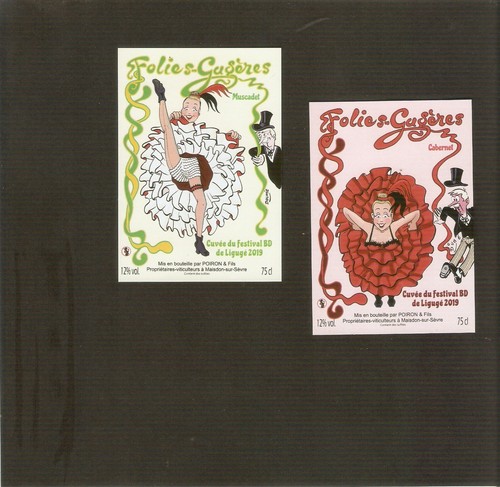 Doume lot étiquettes bd - doume,