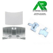 KIT MANIGLIA + NASELLO PORTA OBLO' LAVATRICE BOSCH SIEMENS 183607 + 183608