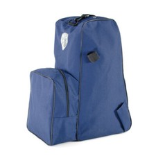 Borsa stivali tracolla portastivali inglesi cap e frustino nylon BLU Umbria