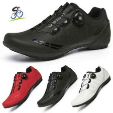 Scarpe Ciclismo Uomo Professionali Traspiranti Mountain Bike Scarpe Piatte