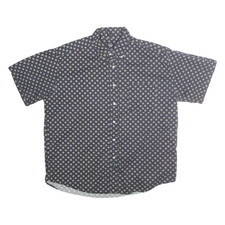 DOCKERS Uomo Camicia Blu XL