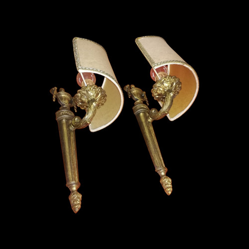 Antica coppia applique in - coppia,