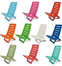 Spiaggina Mare Sedia Sdraio Pieghevole Spiaggia Mare Pic Nic Vari Colori